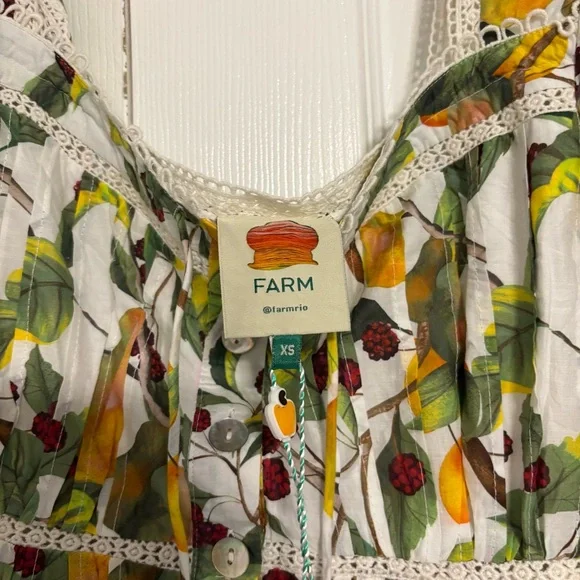 Farm Rio Fruit Orchard Mini Dress NWT - Picture 6 of 10